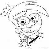 Fairly Cosmo Oddparents Xcolorings Chang 552px sketch template