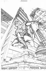 Spider Man Marcio Abreu sketch template