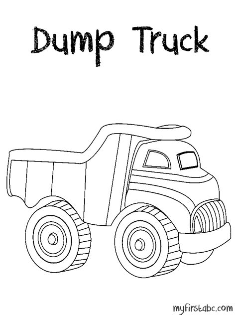 toy truck coloring pages  getcoloringscom  printable colorings
