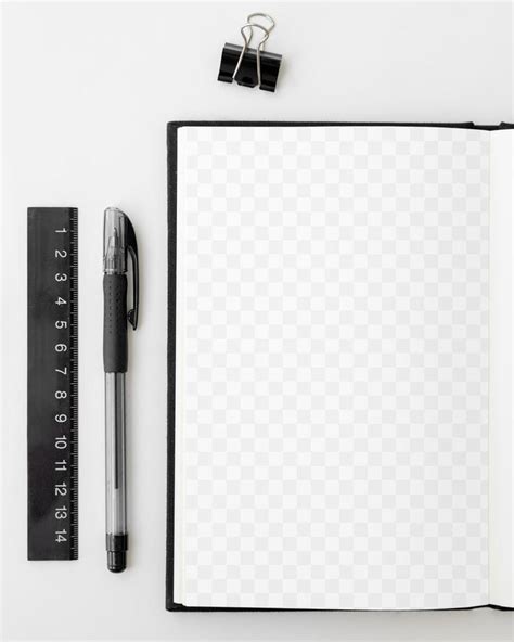 blank notebook page  stationary design element  image  rawpixelcom kutthaleeyo