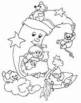 Colorat Lunas Lune Planse Infantiles Riscos Croissant Desene Angelitos ángeles Reves Pintar Colorier Imagen Juegan Divierten Aprenden Infantis Tecido Dibujospedia sketch template