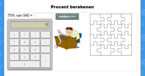 procent berekenen