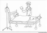 Krankenhaus Ausmalbild Malvorlage Vorlage sketch template
