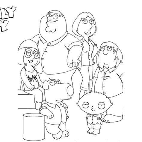 family guy coloring pages lois  printable coloring pages