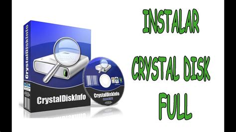 instalar crystal disk youtube