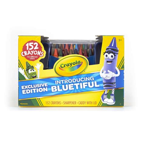 crayola  crayola bluetiful ultimate crayon collection  count