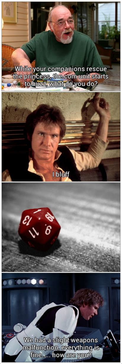 Han Solo Bluff Critical Failure By Eldritchmage On Deviantart