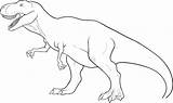 Coloring Pages Dinosaur Dinosaurs Printable Kids Color Dino Template Sheets Trex Print Drawing Coloriage sketch template