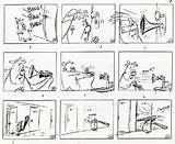 Storyboard Cartoon Story Animation Storyboards Drawing Draw Panels Sketches Boards Movie Avery Tex Storyboarding Action Drawings Storytelling sketch template