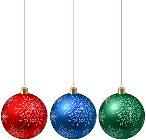 christmas hanging decorations png