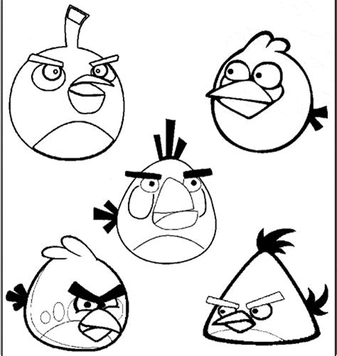 angry birds coloring pages gif