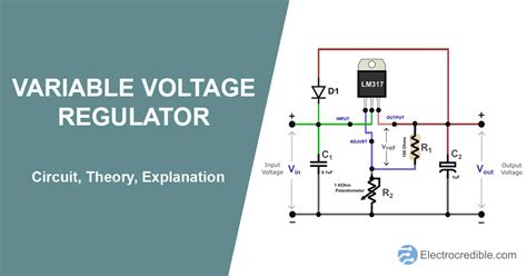 variable voltage regulator circuit diagram basics explained
