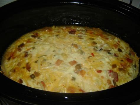 easy crockpot breakfast casserole recipe    info