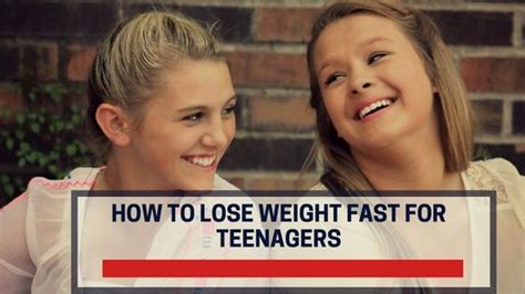 5 Ways To Lose Weight Fast Teens Wikihow How To Lose