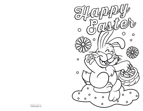coloring pages  printable easter cards