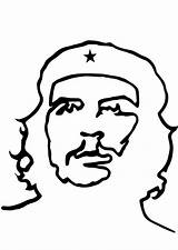 Che Guevara Coloring Pages sketch template