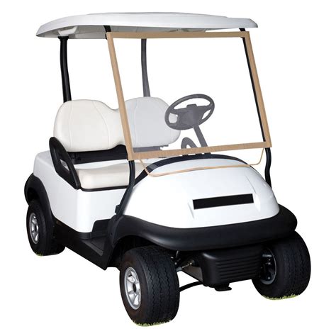 classic accessories portable deluxe golf cart windshield