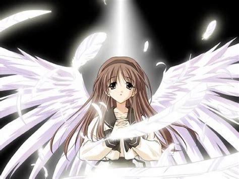 Beautiful Brown Haired Angel Hot Anime Crush Photo
