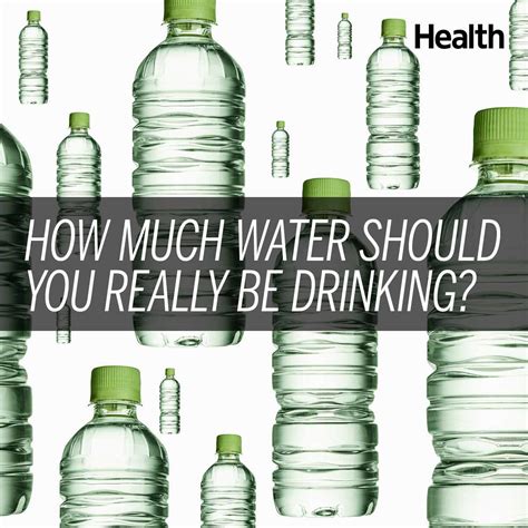 The Amount Of Water You Actually Need Per Day