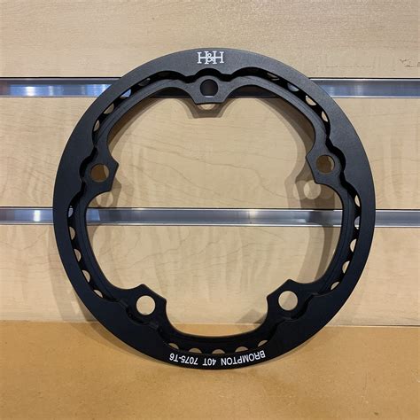 brompton hh  aluminum chainring  integrated chainguard clever