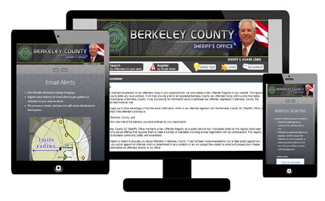 Sex Offender Registry Berkeley County Sheriff S Office