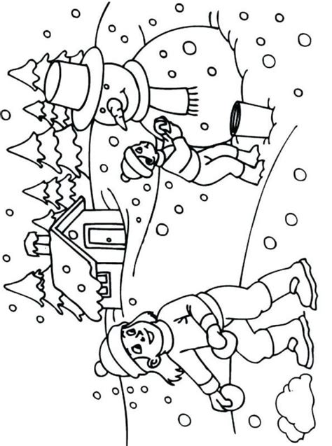 kids  funcom create personal coloring page  winter coloring page