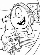 Guppies Bubble Coloring Pages Molly Print Color Kids Getcolorings Soar sketch template