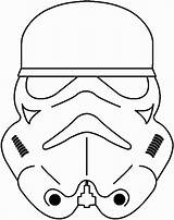 Coloring Stormtrooper Pages Mask Kids sketch template