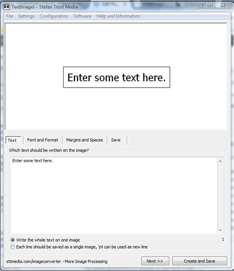 create images  text  windows tip dottech