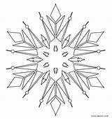 Coloring Schneeflocke Cool2bkids Kostenlos Schneeflocken Snow Ausdrucken Malvorlagen sketch template
