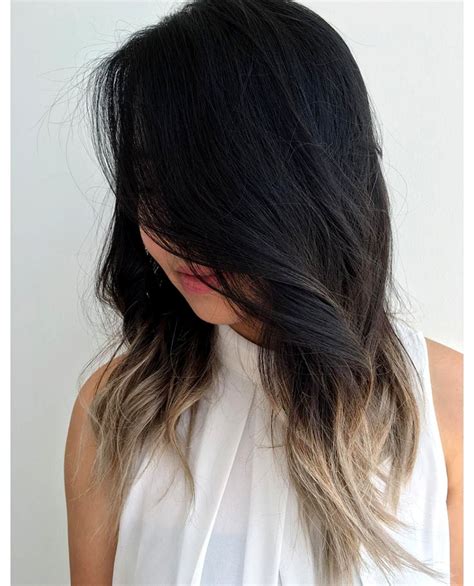 ombrehairblonde black hair ombre ombre hair color  ombre hair