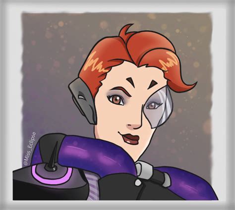 inspired new overwatch hero moira art by me please credit