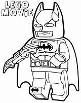 Lego Batman Coloring Pages Movie Print Kids sketch template