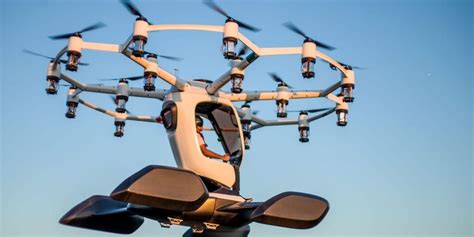 company  selling  flying vehicles    giant drones    flown