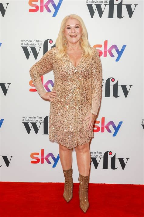 vanessa feltz 60 puts on busty display as she wows in plunging