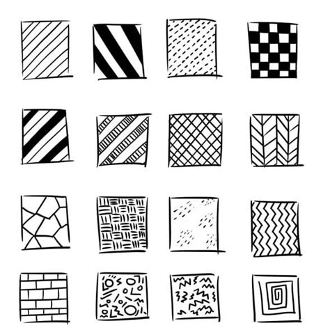 easy simple cool patterns  draw  beginners geometric