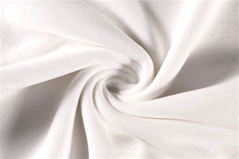 katoenen fleece stof  white kf stoffendorp