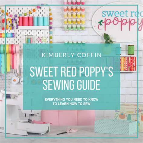sweet red poppys sewing guide poppy shop learn  sew feeling