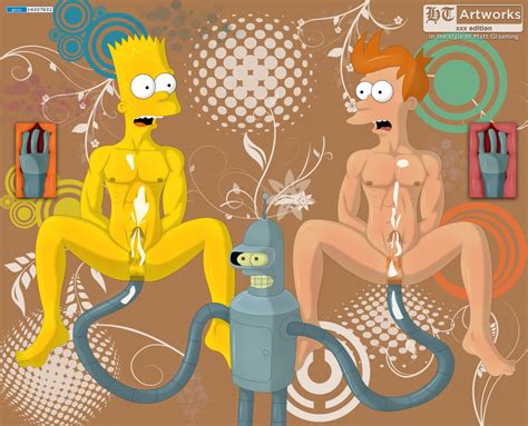 Rule 34 Anal Anus Balls Bart Simpson Bender Bending Rodriguez Bukkake