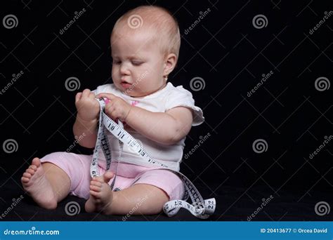 baby measuring stock image image  construction childhood