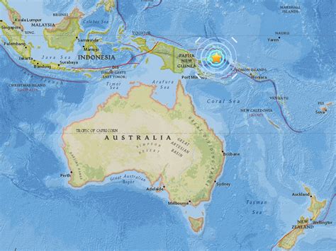 Earthquake With A 6 9 Magnitude Strikes Off The Coast Of