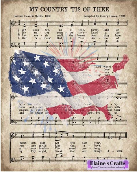 printable patriotic song lyrics printable templates