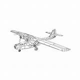 Consolidated Pby Amphibious Catalina sketch template