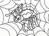 Aranha Teia Spider Spiders Tudodesenhos Coloringpagesfortoddlers Uploaded User sketch template