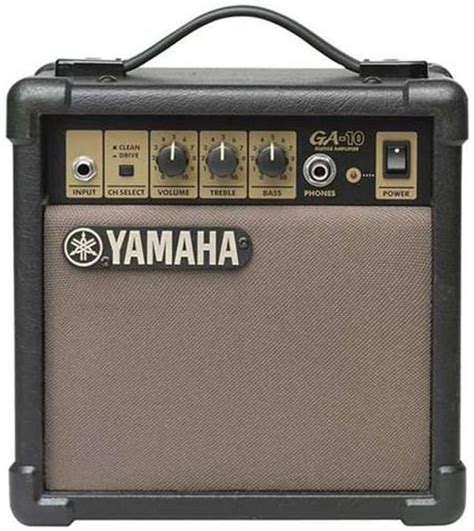yamaha ga  refurbished  watt guitar amplifier volume treble bass ch select switch