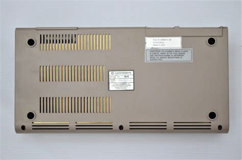 commodore  silver label model vintagecomputerca