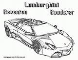 Coloring Lamborghini Pages Car Police Printable Cars Kids Sheets Print Reventon Drawing Book Swat Race Colouring Sheet Adult Old Aventador sketch template