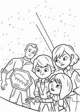 Miles Van Tomorrowland Morgen Coloring Pages Fun Kids sketch template