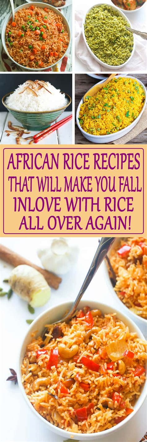 African Rice Recipes Immaculate Bites