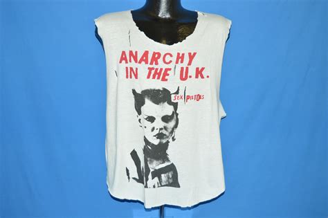 80s Sex Pistols Anarchy In The Uk T Shirt Extra Large The Captains
